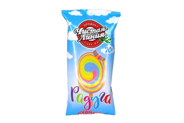 Чистая линия Мороженое Радуга пломбир 70г Россия